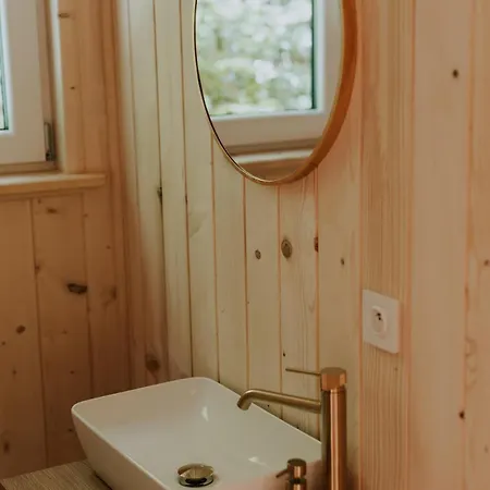 Tiny House Nad Potokiem Casa de Férias *