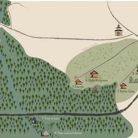 Σπίτι διακοπών Tiny House Nad Potokiem Sidzina