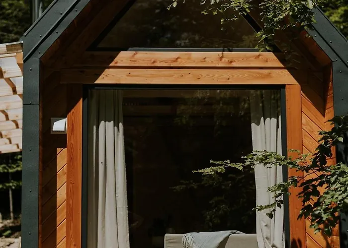 Tiny House Nad Potokiem Vakantiehuis *