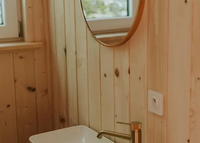 Tiny House Nad Potokiem Vakantiehuis *